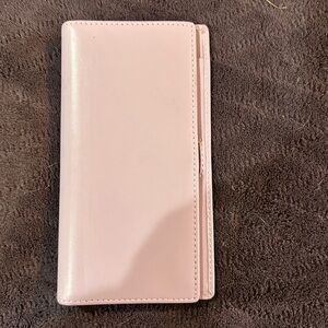 Coach checkbook holder- purple